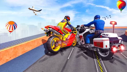 полицейский велосипед мега рампа невозмож