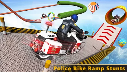 полицейский велосипед мега рампа невозмож