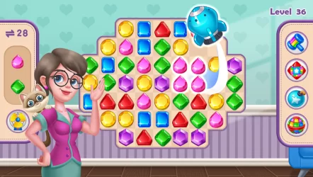 Дом мечты дизайнера матча 3