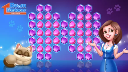 Дом мечты дизайнера матча 3