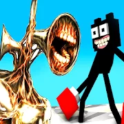 Siren Head vs Cartoon Cat Horror Game Версия: 6.3