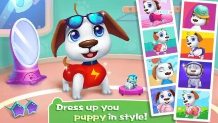 Космический щенок - Кормления & Повышение Игра