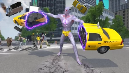 Miami Rope Hero -Light Speed Frog Black Ninja Hole