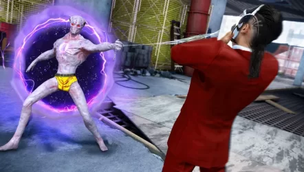 Miami Rope Hero -Light Speed Frog Black Ninja Hole