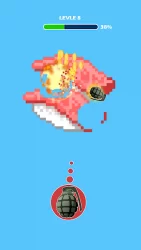 Стрельба Пиксель - Оружие и кирпичи