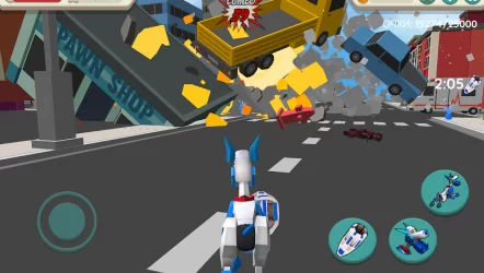 Собака робот городской симулятор