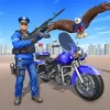 US Police Eagle Gangster Chase Crime Shooting Game