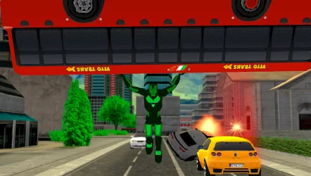 Superhero Flying Hero: Vice Town Rescue Free Games