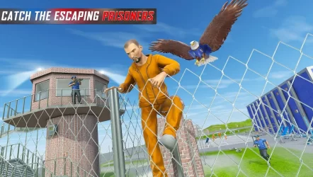 US Police Eagle Gangster Chase Crime Shooting Game