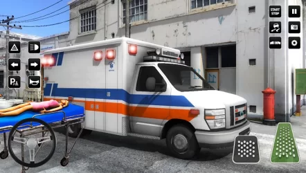 НАС город полиция летающий скорая хели 2019 игра