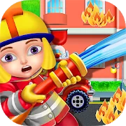 Пожарные и пожарная машина - игры для детей Версия: 1.0.11