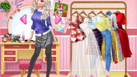 принцесса колледж одевалка игра