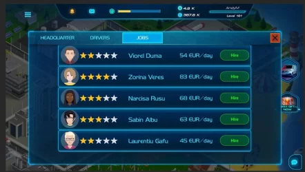 Virtual Truck Manager 2 Tycoon trucking company