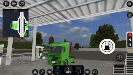 Симулятор вождения грузовика Mercedes 2021