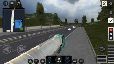 Симулятор вождения грузовика Mercedes 2021