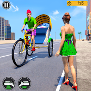 Bicycle Tuk Tuk Auto Rickshaw : New Driving Games Версия: 2.1