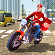 Moto Pizza delivery boy : Bike Driving Simulator Версия: 1.1.1