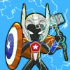 Hero stick war - stickman fight battle 2021