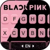 Фон клавиатуры Black Pink Simple