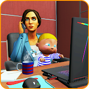 Working Mother Office Job Simulator Game:Baby Care Версия: 1.0