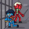 Red And Blue Stickman Prison