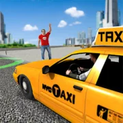 City Taxi Car Driver：Taxi Game