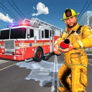 Fire Truck Games：911 Rescue Версия: 8.0