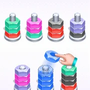 Nuts And Bolts Sorting 3d Game Версия: 1.0 (1)