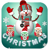 Cute Merry Christmas Snowman Theme Версия: 1.1.2